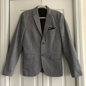 H&M Mens Blazer with Removable Handkerchief